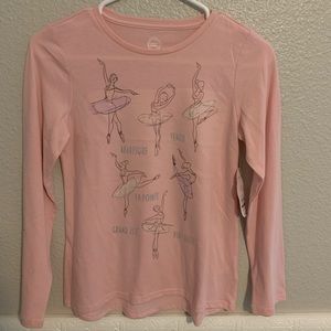 Ballet Themed Long Sleave Tee